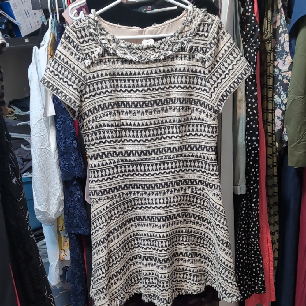 Banana Republic Black A-Line Mini Dress